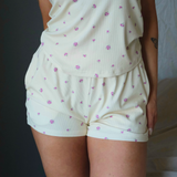 Bloom pyjamas ribbed shorts