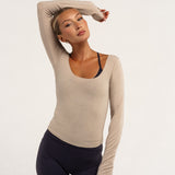 Sheer Layer Top - Oat
