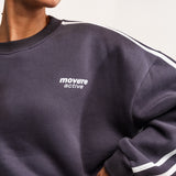 Reset Crewneck - Smokey blue