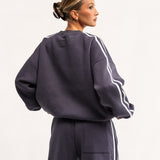 Reset Crewneck - Smokey blue