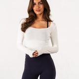 Sheer Layer Top - Cream
