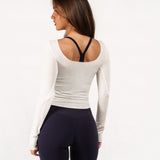 Sheer Layer Top - Cream