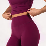 Everyday Shorts - Soft Structure™ Deep Bordeaux