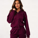 Move Sweatshorts - Deep Bordeaux