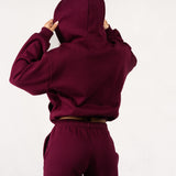 Move Sweatshorts - Deep Bordeaux