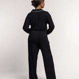 Lounge pyjamas pants - black