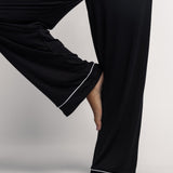 Lounge pyjamas pants - black