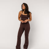 Everyday Flare Pant - Mocha