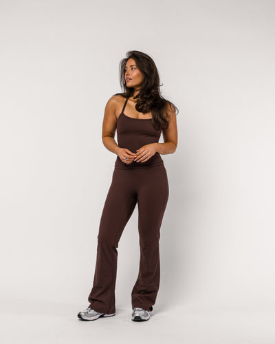 Everyday Flare Pant - Mocha