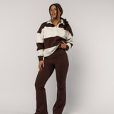 Oversized Polo Sweatshirt