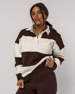 Oversized Polo Sweatshirt