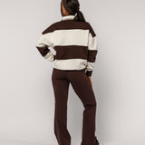 Oversized Polo Sweatshirt
