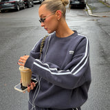Reset Crewneck - Smokey blue