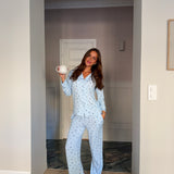 Bloom pyjamas pants - blue